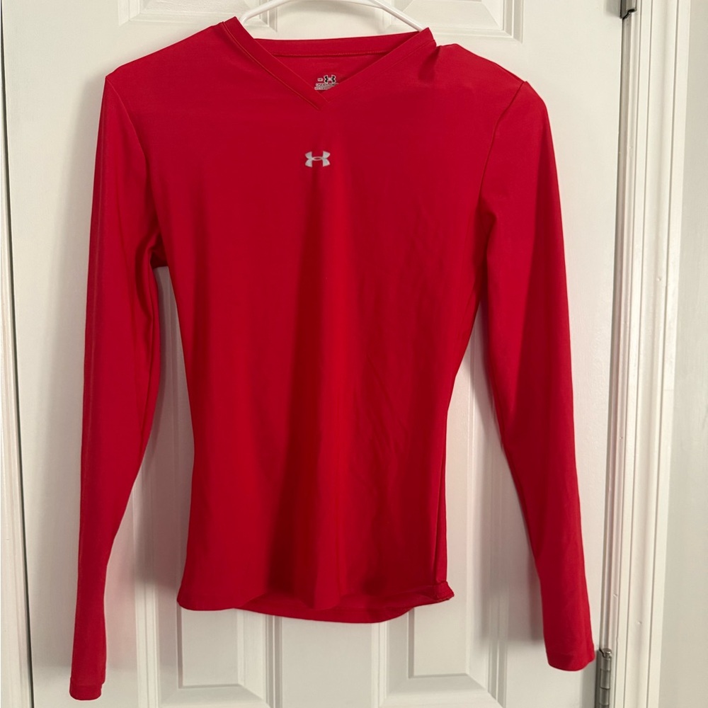 Under Armour Scarlet Performance Thermal Top Size M